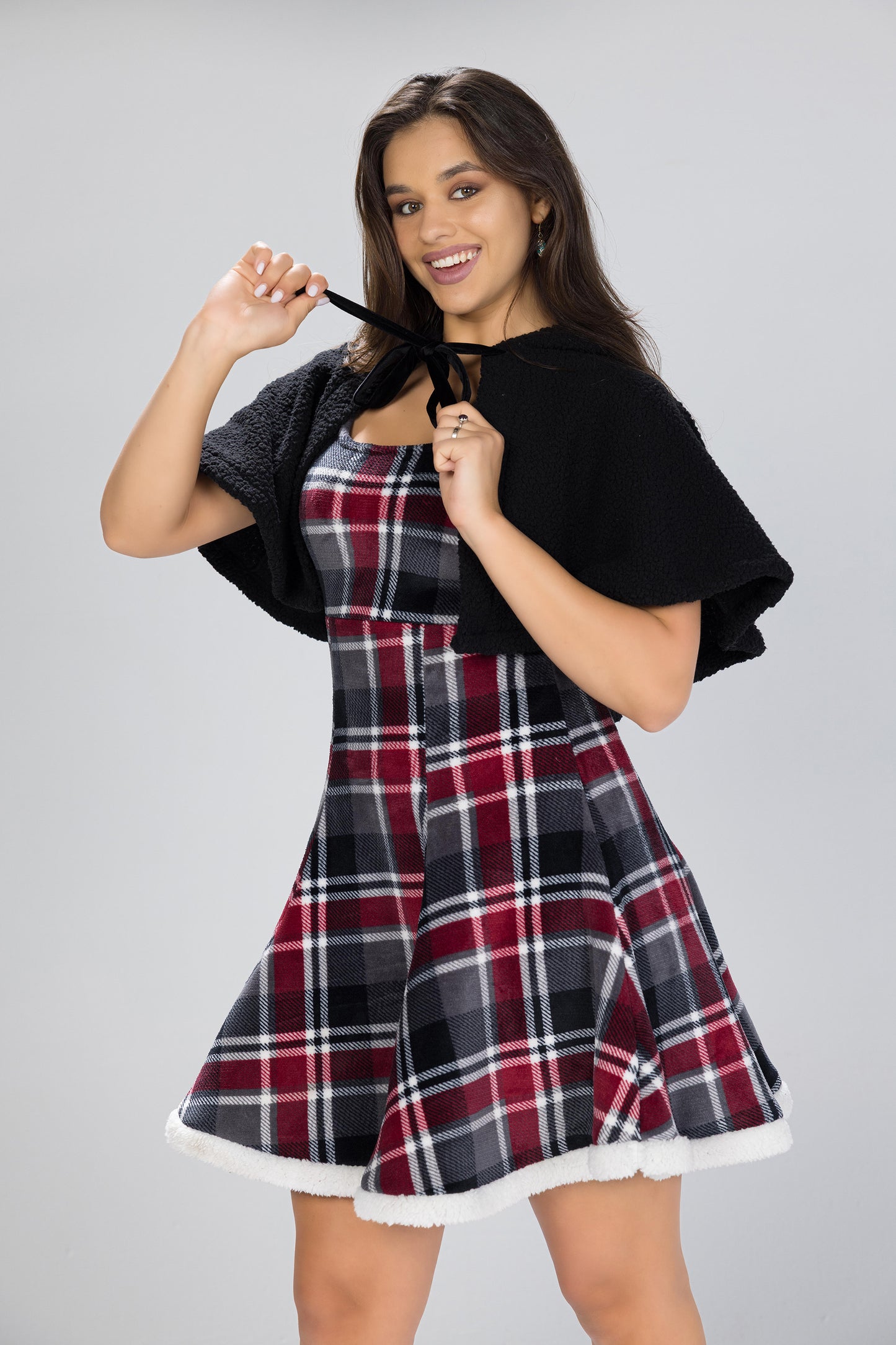 CAPE DRESS | MODA PLUS | WN26382