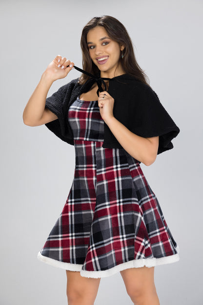 CAPE DRESS | MODA PLUS | WN26382