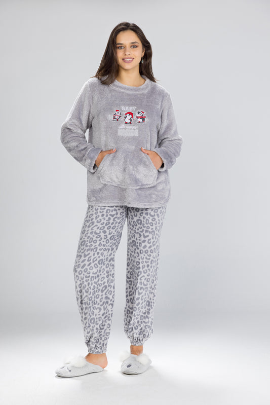 FLUFFY PENGUINS PJS | MODA PLUS | WN26388