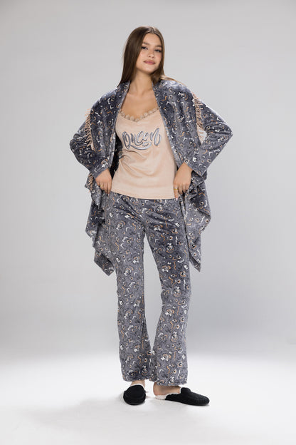 QUEEN 3PCS PJS SET | MODA PLUS | WN26394