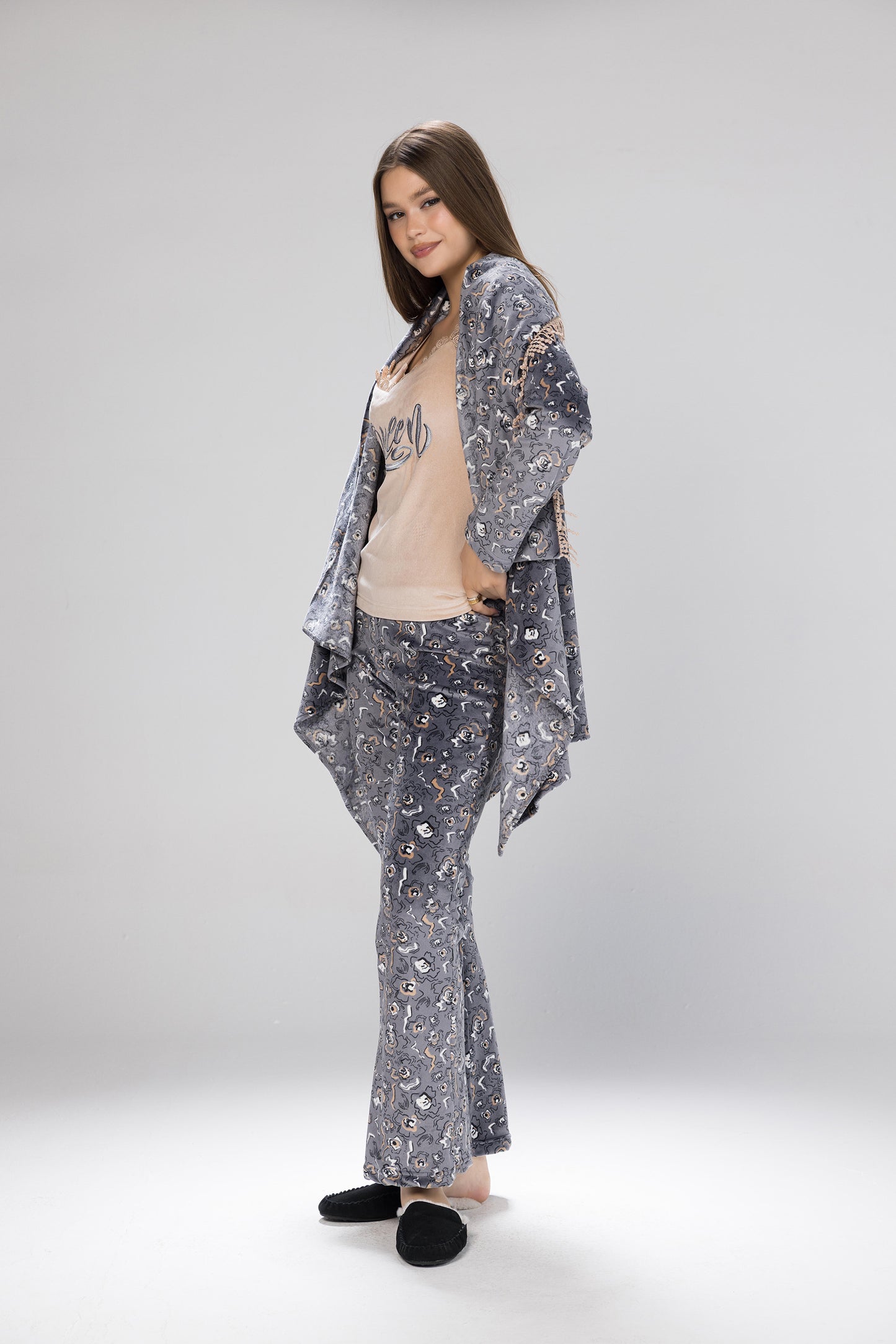QUEEN 3PCS PJS SET | MODA PLUS | WN26394