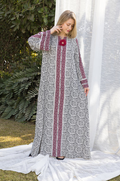 RED STRIPES GALABEYA | IN LOVE BY PLUS | SM26703