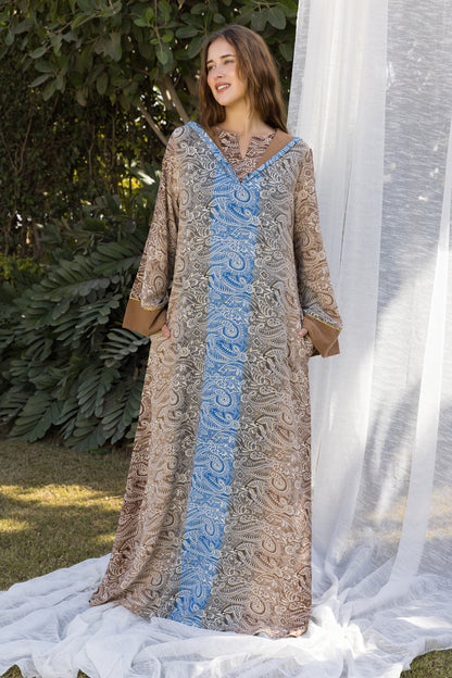 HOODED GALABEYA | IN LOVE BY PLUS | SM26705