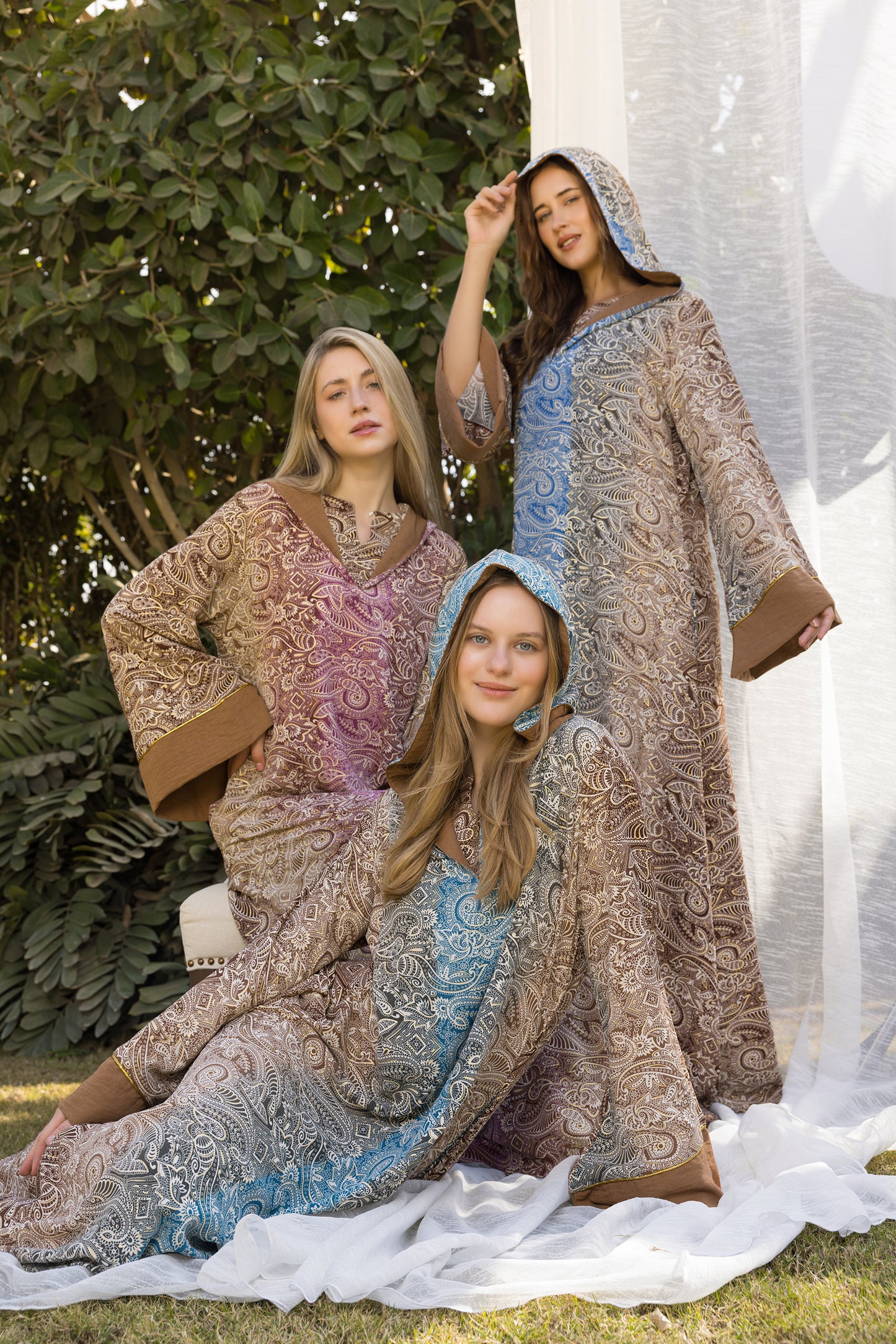 HOODED GALABEYA | IN LOVE BY PLUS | SM26705