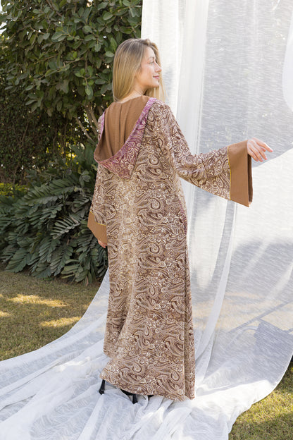 HOODED GALABEYA | IN LOVE BY PLUS | SM26705