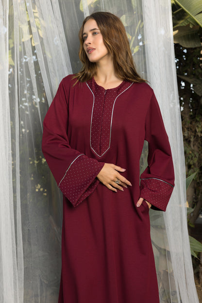 SILVER CORDS GALABEYA | IN LOVE BY PLUS | SM26717