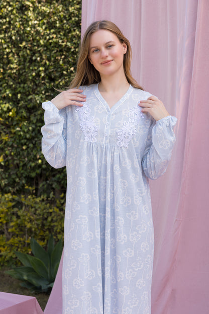 FLORAL MIX NIGHTGOWN | IN LOVE BY PLUS | SM26722