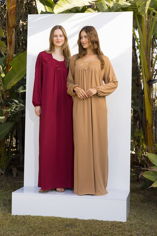 SOLID NIGHT GOWN | IN LOVE BY PLUS | SM26725