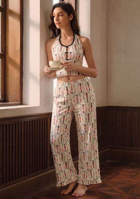 TOY SOLDIERS CROP PJS | MODA PLUS | SM26746