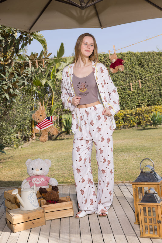 TEDDIES ALLOVER 3PC SET | MODA PLUS | SM26821