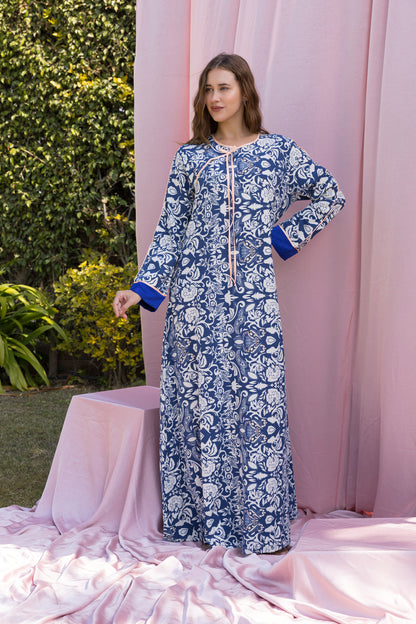 PEACH RIBBON GALABEYA | MODA PLUS | SM26894