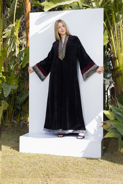 VELOUR GALABEYA| JAMILA BY PLUS | RAMADAN COLLECTION | SM26901