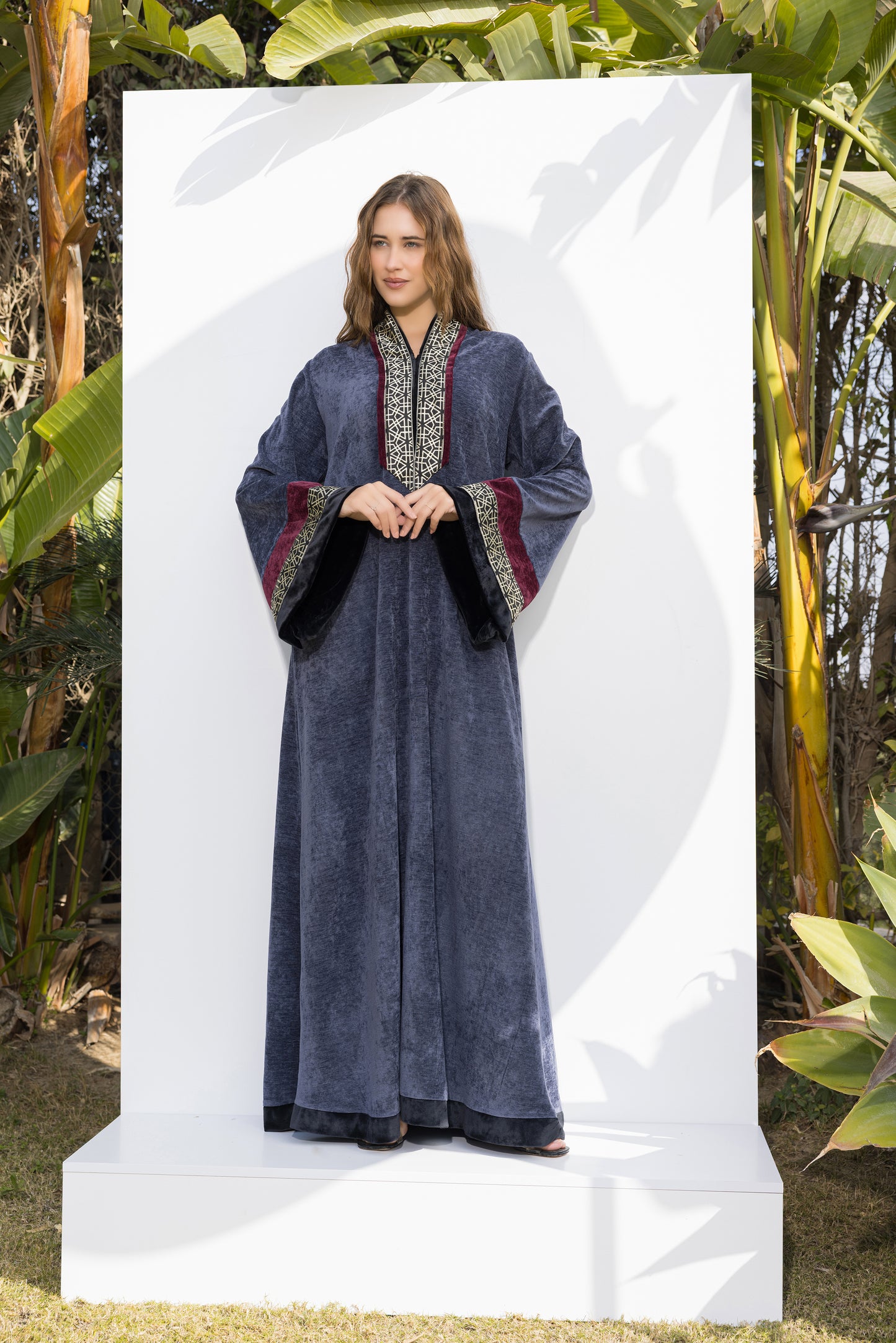 VELOUR GALABEYA| JAMILA BY PLUS | RAMADAN COLLECTION | SM26901