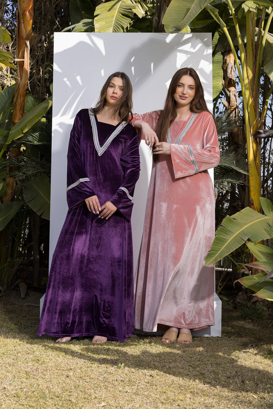 SILVERISH GALABEYA | JAMILA BY PLUS | RAMADAN COLLECTION | SM26909