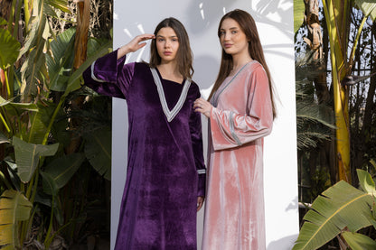SILVERISH GALABEYA | JAMILA BY PLUS | RAMADAN COLLECTION | SM26909