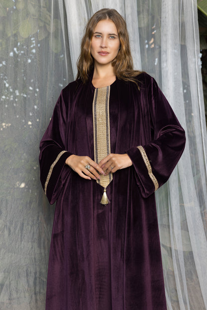 2PC EMBROIDERED KAFTAN | JAMILA BY PLUS | SM26912