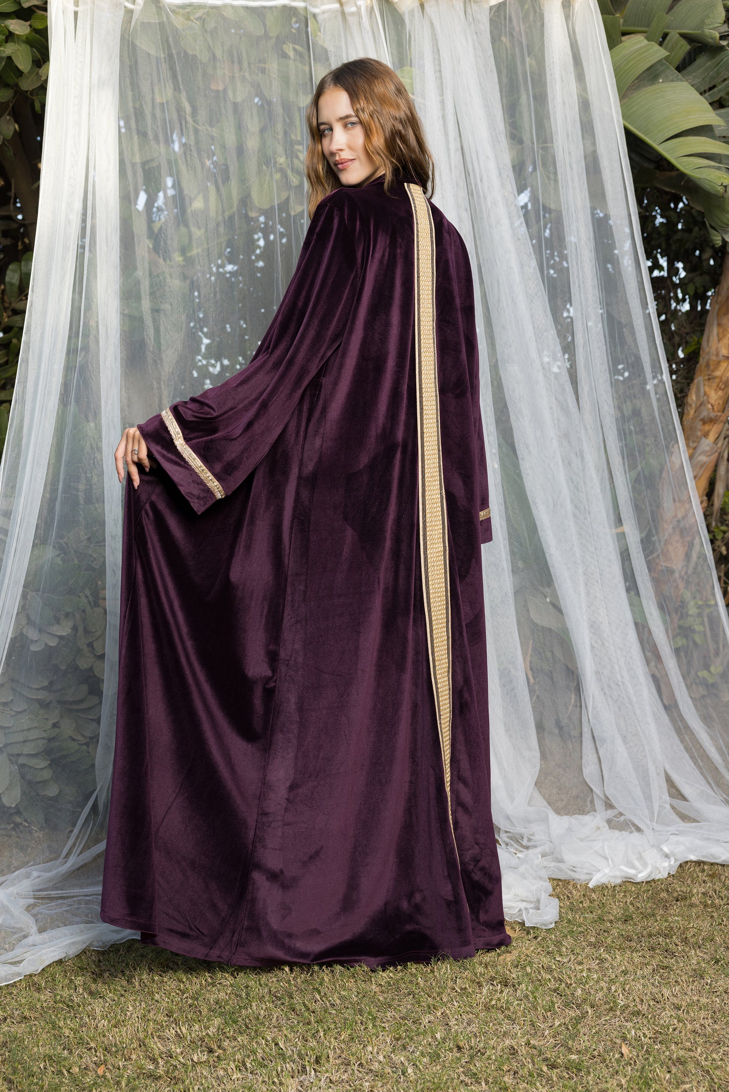 2PC EMBROIDERED KAFTAN | JAMILA BY PLUS | SM26912