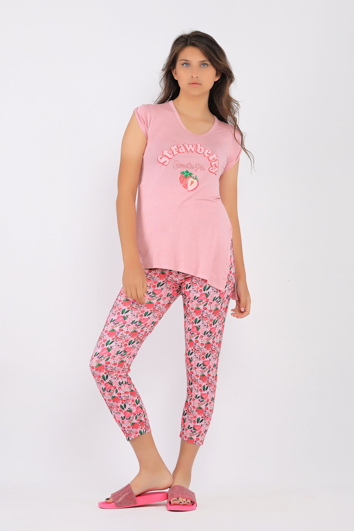 STRAWBERRY LOVE PAJAMAS | KIKO BY PLUS | SM719