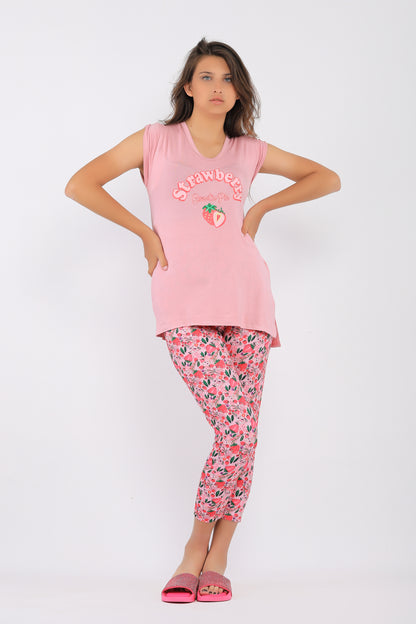 STRAWBERRY LOVE PAJAMAS | KIKO BY PLUS | SM719