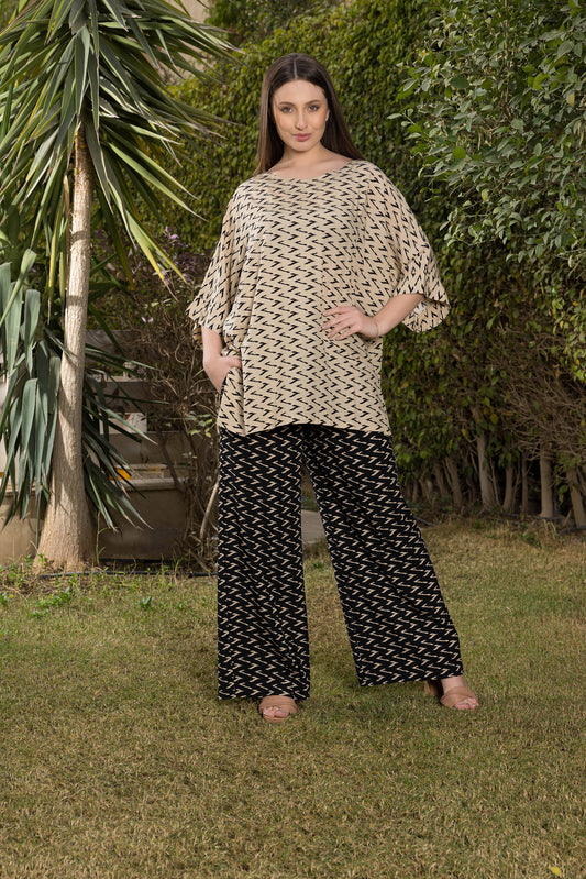 OVERSIZED PAJAMAS | MODA PLUS | SM25931
