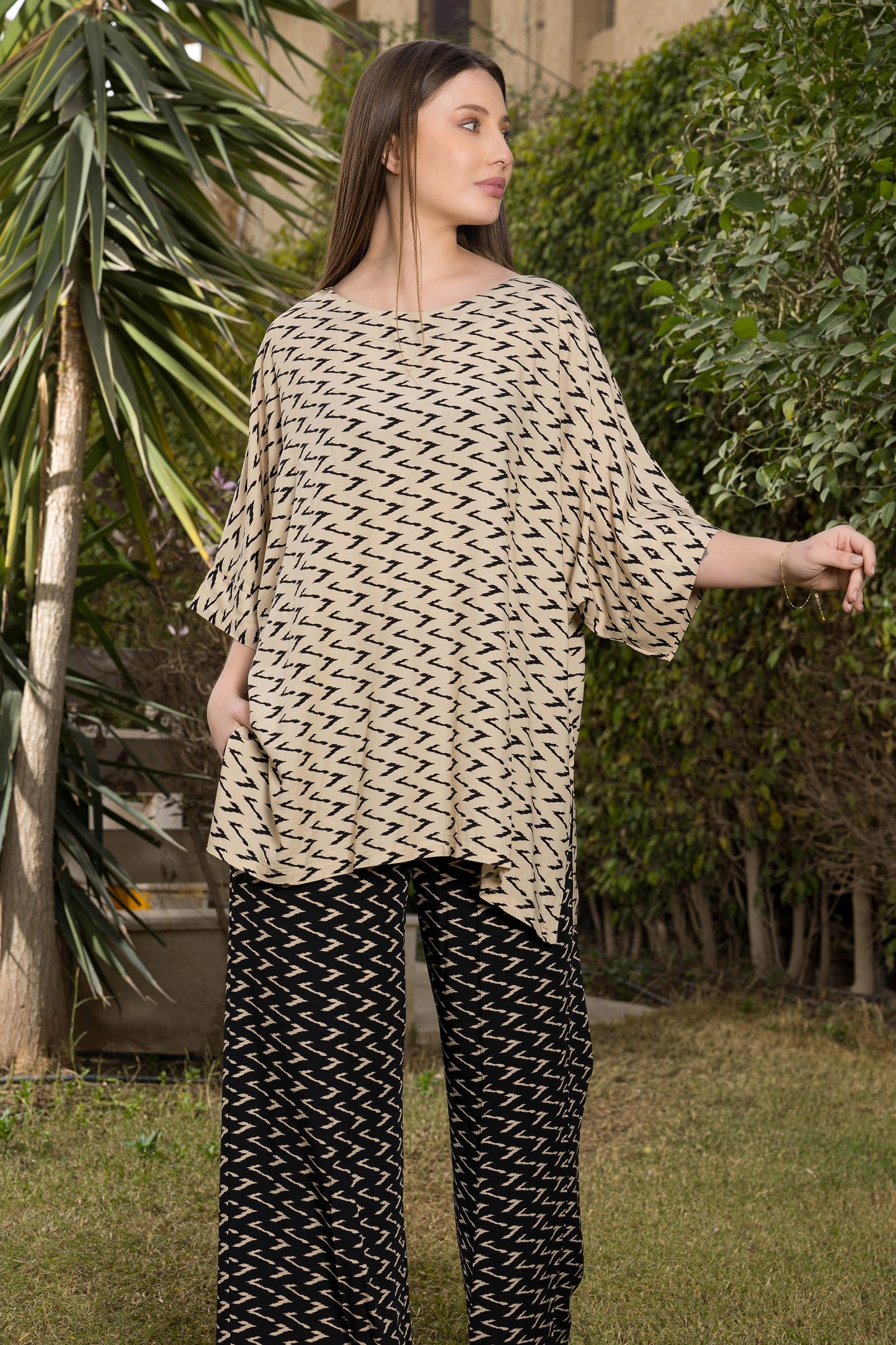 OVERSIZED PAJAMAS | MODA PLUS | SM25931