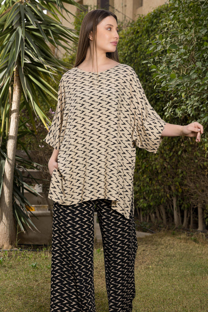 OVERSIZED PAJAMAS | MODA PLUS | SM25931
