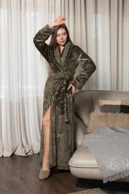 OLIVE ROBE | MODA PLUS | WN206