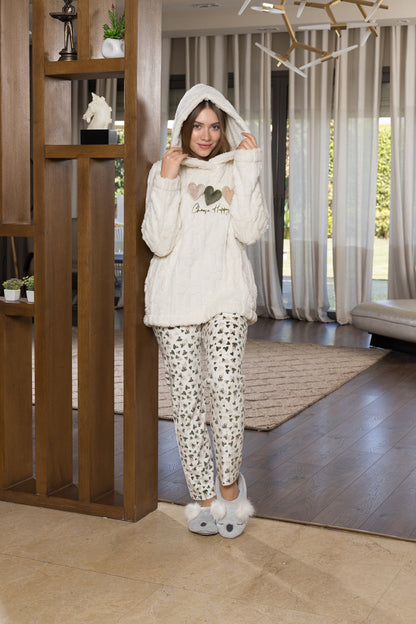 PLUMPY HEARTS PAJAMAS | MODA PLUS | WN317