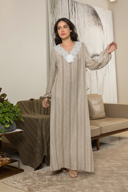 V LACE GALABEYA | MODA PLUS | SM25905