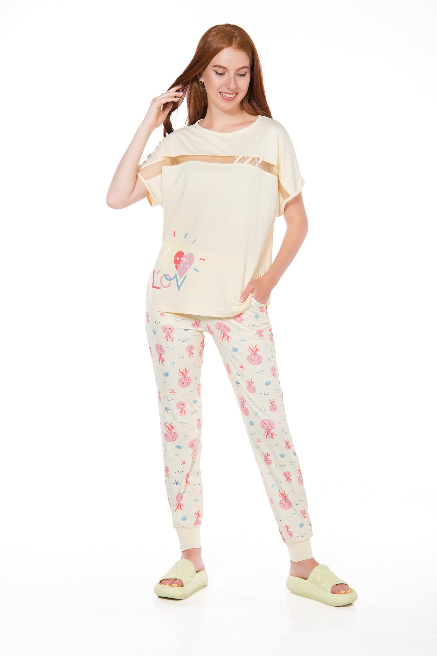 PASTEL JELLY FISH PAJAMAS | KIKO BY PLUS | SM702**