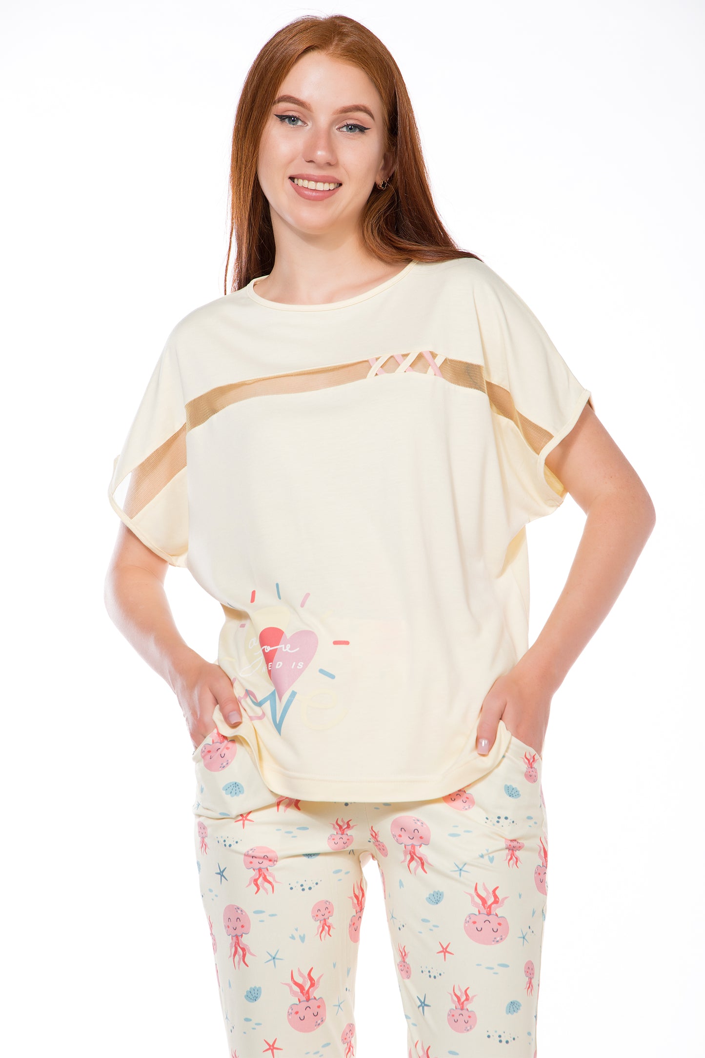 PASTEL JELLY FISH PAJAMAS | KIKO BY PLUS | SM702**