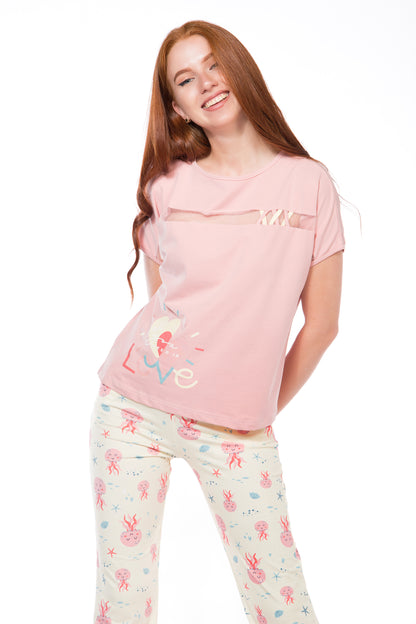 PASTEL JELLY FISH PAJAMAS | KIKO BY PLUS | SM702**