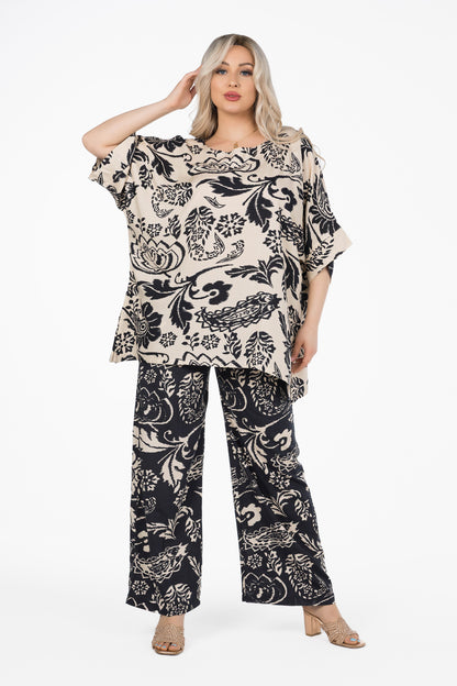 OVERSIZED PAJAMAS | MODA PLUS | SM25931