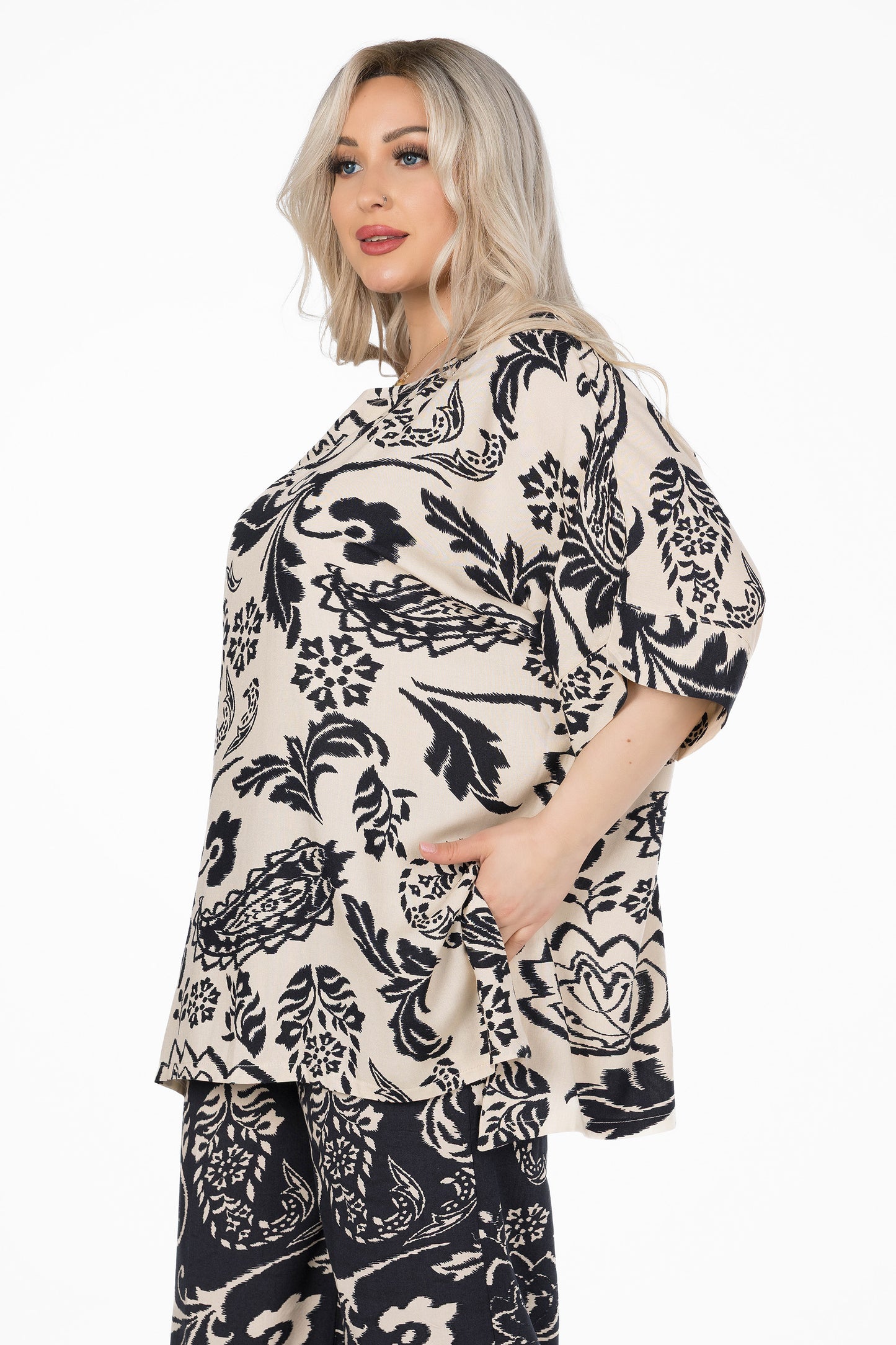 OVERSIZED PAJAMAS | MODA PLUS | SM25931