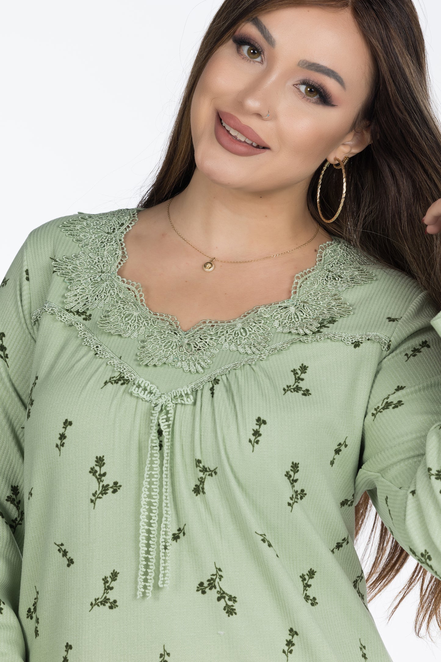 FLOWER BOUQUETS GOWN | MODA PLUS | WN26401