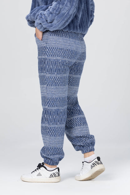 STRIPY FLEECE PJS | MODA PLUS | WN26407
