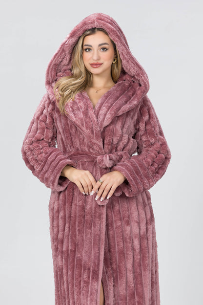 FLEECE  ROBE | MODA PLUS | WN26409