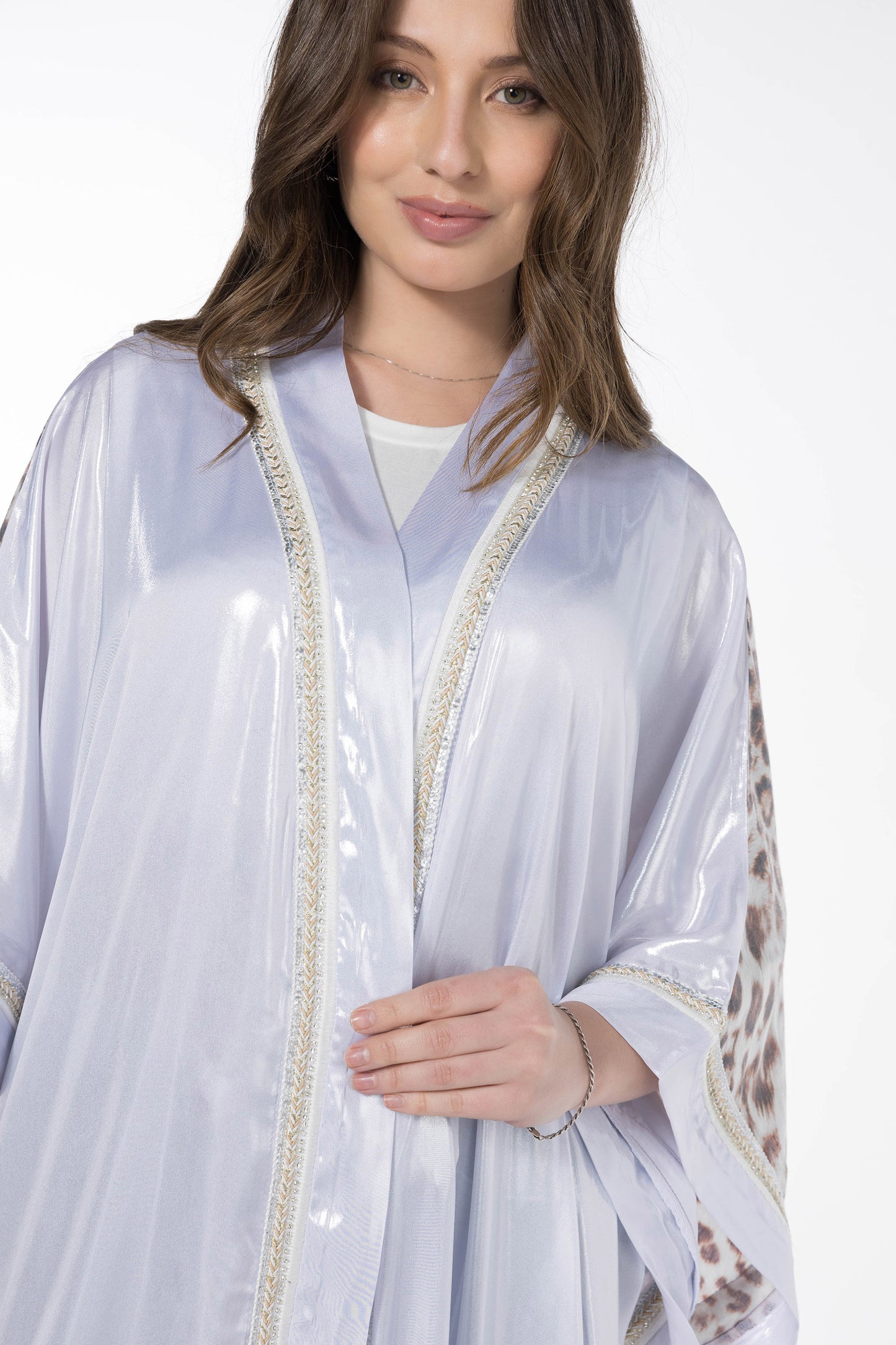 WHITE X TIGER KAFTAN | MODA PLUS | SM25952