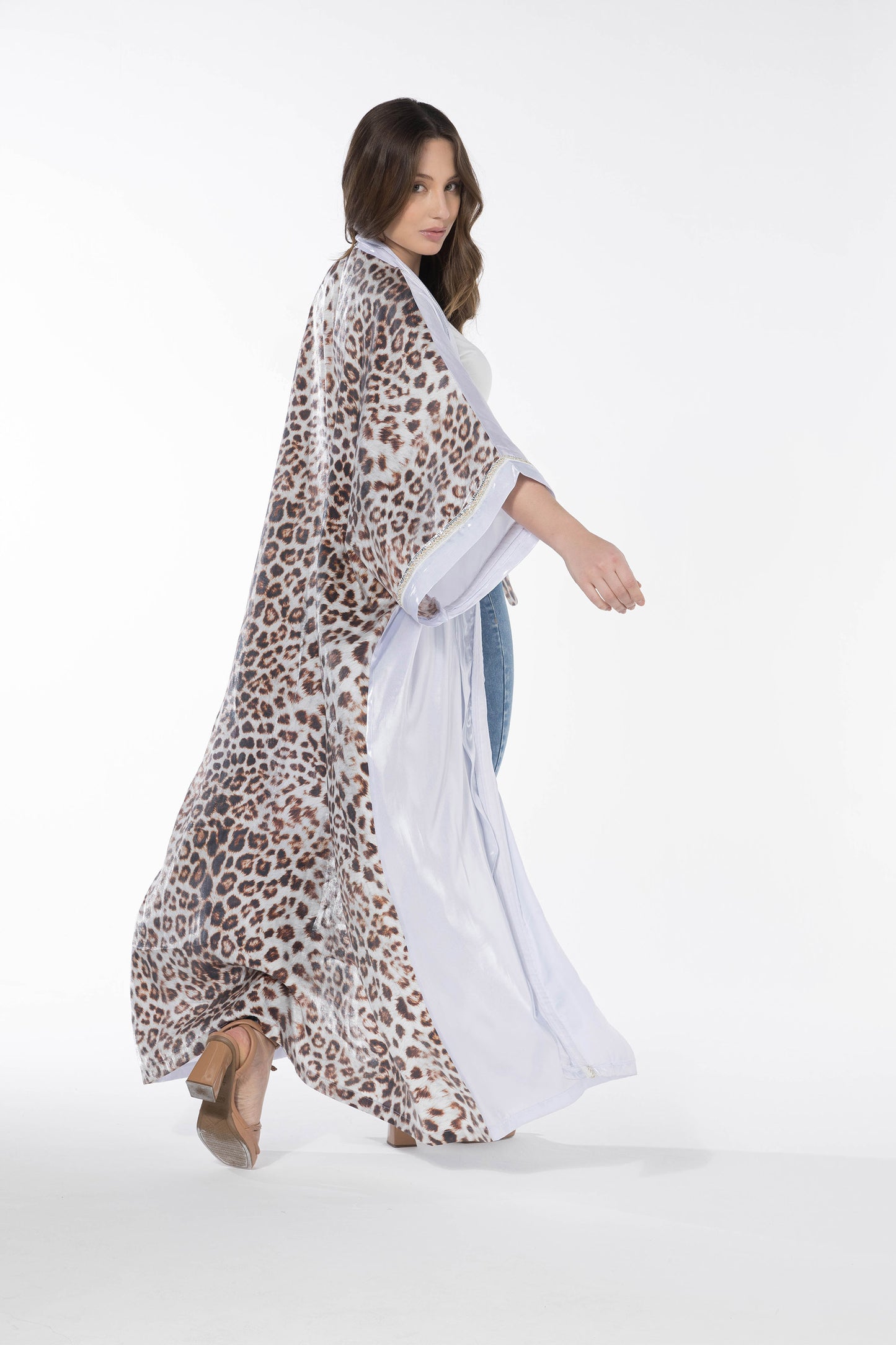 WHITE X TIGER KAFTAN | MODA PLUS | SM25952