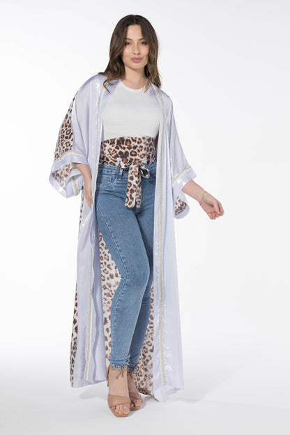 WHITE X TIGER KAFTAN | MODA PLUS | SM25952