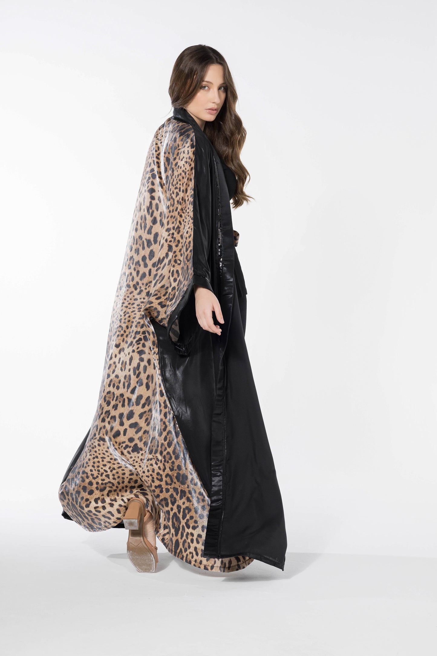 BLACK X TIGER KAFTAN | MODA PLUS | SM25971