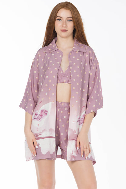 BALLERINA SHORTS SET | MODA PLUS | SM25995