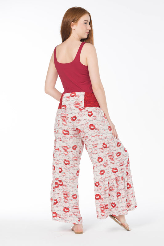 LIPSY SIDE LACE PAJAMAS | MODA PLUS | SM25998