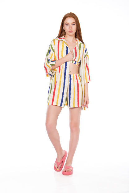 SXY STRIPY SET | MODA PLUS | SM453**