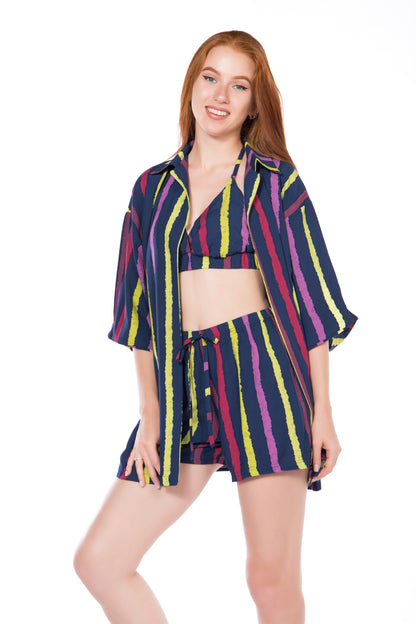 SXY STRIPY SET | MODA PLUS | SM453**