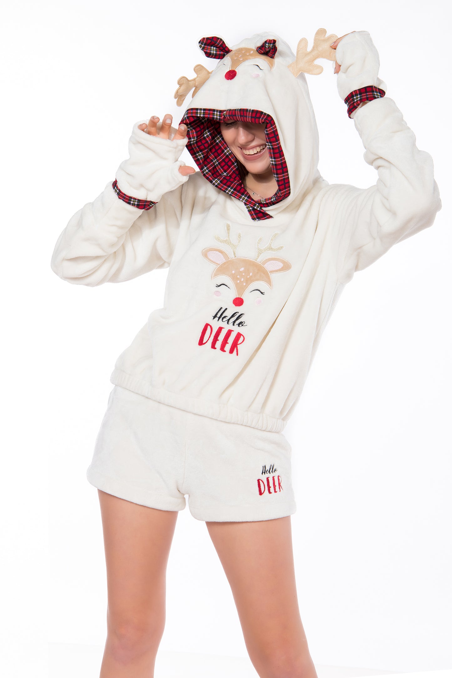 Hello Deer Shorts Set | Moda Plus | Homewear