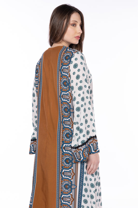 BACK STRIPE GALABEYA | MODA PLUS | SM25926