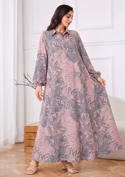 BLUSH FLORA GOWN | MODA PLUS | SM26609