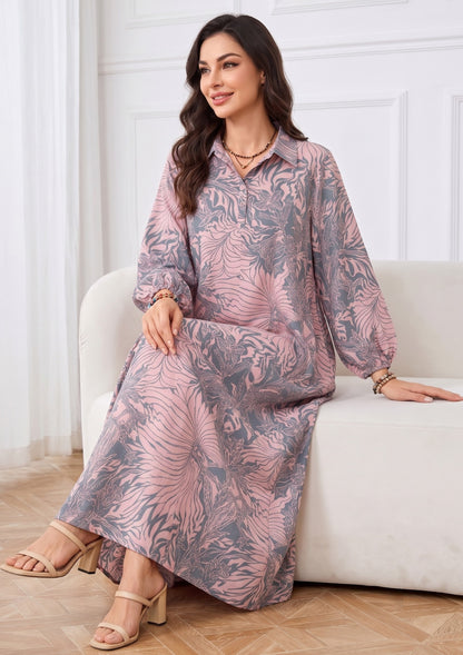 BLUSH FLORA GOWN | MODA PLUS | SM26609