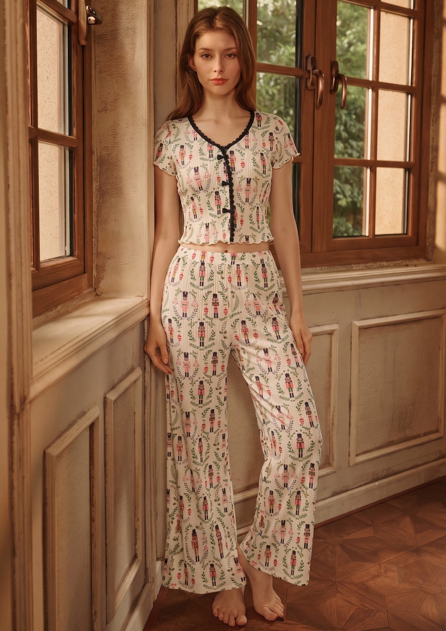 TOY SOLDIERS SHORT SLEEVES PJS | MODA PLUS | SM26781